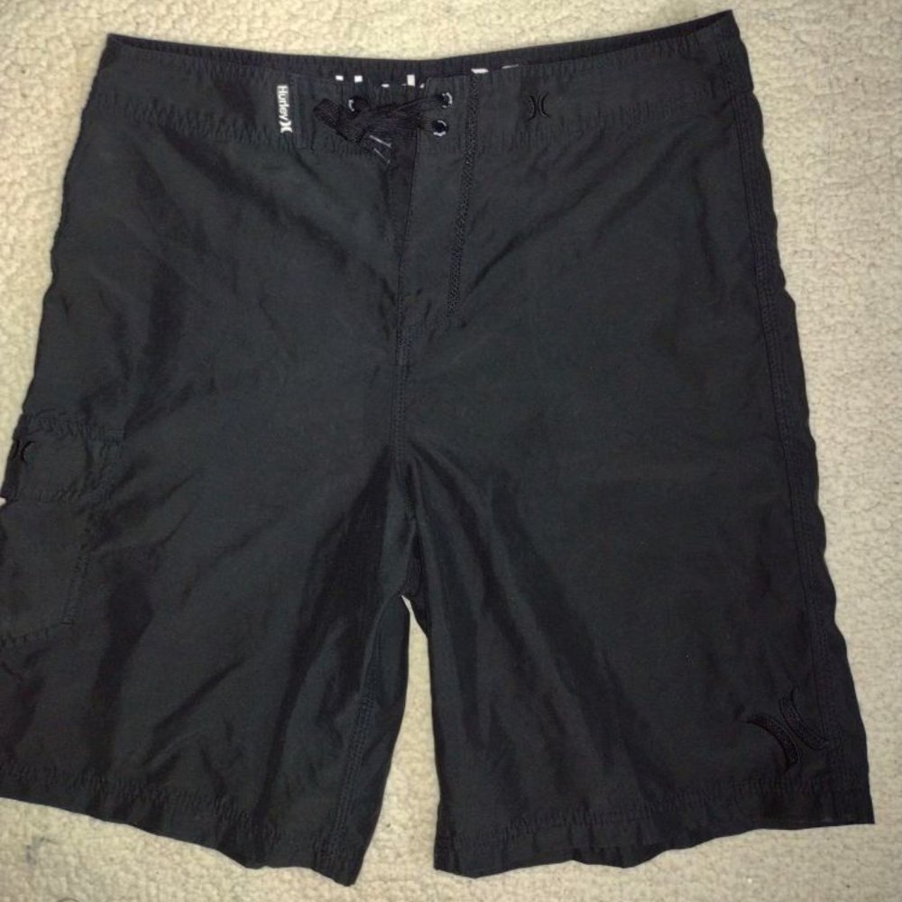 Hurley Board/swim trunks, Black with 33" waist